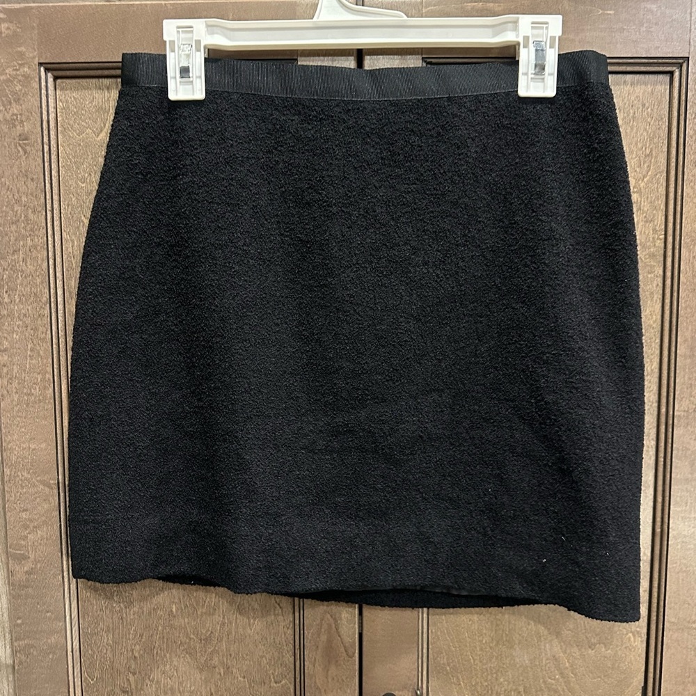 Isaac Mizrahi Black Mini Skirt